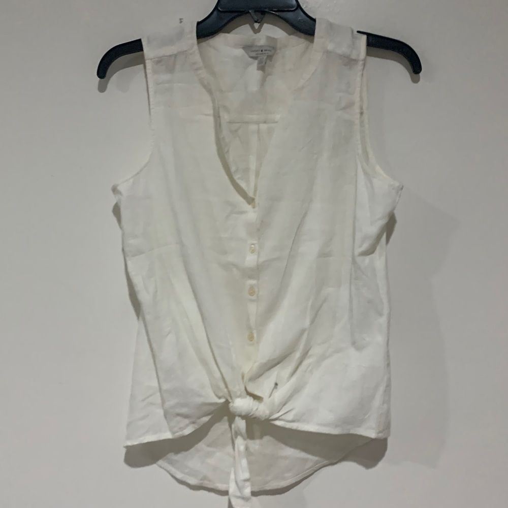 Lucky Brand Blouse with knot in front new no tag